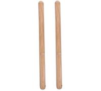 Alasum Baquetas de Madera para Percusión Paquete de Palillos Redondos y Suaves para Principiantes Durables y Ligeros para Práctica y Musical