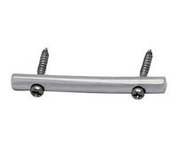 Alasum Barra de Retención de Cuerda Instalación Fácil y Bordes Lisos para Guitarra Eléctrica de Metal Accesorio Adecuado para Montaje Seguro y Duradero