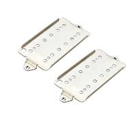 Alasum Base para Pastilla de Guitarra Metálica Accesorios de Guitarra Acústica 2 Unidades Mini Base de Latón Claro para Pastillas Humbucker en Instrumentos Musicales