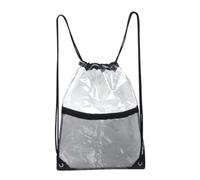 Alasum Bolsa de Cosméticos Portátil de Pvc Cordón Negro de Gran Capacidad para Viajar y Nadar