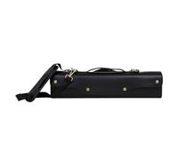 Alasum Bolsa Portátil para Flauta 16/17 Agujeros y Diseño de Esquina Redondeada, Funda Resistente y Práctica para Transportar Flauta en Color Negro