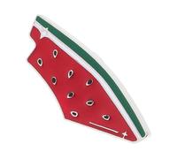 Alasum Broche de Sandía Esmaltado Diseño de Fruta, Pin de Esmalte para Bufandas y Ropa, Accesorio Colorido y Compacto para Mujer, Broche de Fruta Divertido y Versátil, Adecuado para Moda
