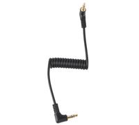 Alasum Cable de Audio Auxiliar Cable Acodado de Cobre Conector Jack de 3,5mm Macho a Macho para Transmisión de Audio Portátil para Coche