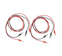 Alasum Cable De Prueba Profesional Para Tocadiscos De Cobre Aislamiento, 4 Unidades Bicolor, Accesorios Eléctricos De Conexión y Tierra Para Fonógrafo