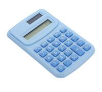 Alasum Calculadora de Bolsillo Pequeña Plástico y Silicona Calculadora Simple Portátil Operaciones Aritméticas Básicas, para Oficina y Hogar, Estudiantes y Adultos