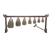 Alasum Campana Sonidos Claros y Melodiosos Antigua de Aleación de Zinc China Instrumento Musical de Percusión Clásico para Decoración en Casa U Oficina