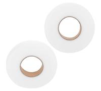 Alasum Cinta de Dobladillo Adhesiva de Doble Cara Termoadhesivos de Algodón Adhesivo Termofusible para Ropa, 2 Rollos para Costura en Casa y Arte Textil
