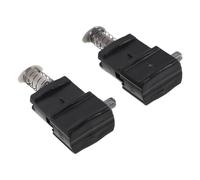 Alasum Clips de Bloqueo para Manijas de Maleta, 2 Piezas de Metal Reforzado para Tiradores Extensibles de Equipaje, Accesorios de Reparación para Asas Telescópicas, Repuesto para
