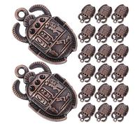 Alasum Colgantes de Escarabajo Egipcio Diseño Simple y Acabado Fino 20 de Aleación para Hacer Joyas para Collar o Pulsera para Collar o Pulsera