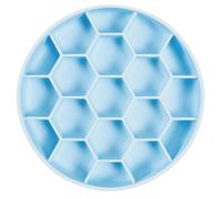 Alasum Comedero Perro Lento de Silicona Azul Diseño Único y Esquinas Redondeadas, Anti-Asfixia y Fácil de Limpiar para Alimentación Saludable