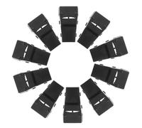 Alasum Conjunto de 10 Hebillas para Cubo de Basura Cierre para Conectar Tapas y Cuerpos de Cubos de Reciclaje y Contenedores de Basura