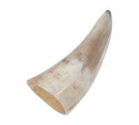 Alasum Copa de Cuerno de Buey Artesanal 13-15 Cm Copa para Beber Vino y Cerveza Decoración Medieval Estilo Vikingo Taza de Cuerno Natural para Hogar y Entretenimiento