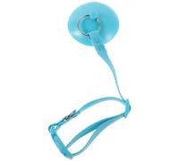 Alasum Correa de Baño para Mascotas Ajustable con Ventosa Resistente Azul, Soporte Sujeción para Perros y Gatos hasta 30 Kg, Accesorios Cuidado y Aseo en Bañeras y Superficies Lisas