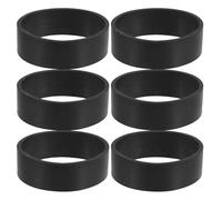 Alasum Correas de Goma para Buceo 32 MM Negras 6 Unidades Arnés de Fijación Lateral para Tanque Cinturón de Lastre y Equipo de Buceo para Exteriores Correa de Sujeción Elástica y