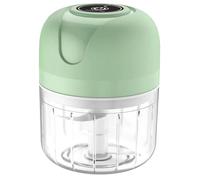 Alasum Cortador de Ajo Eléctrico Portátil Diseño Inalámbrico y Capacidad de 100ml, Adecuado para Uso Doméstico y Almacenamiento en Espacios Pequeños