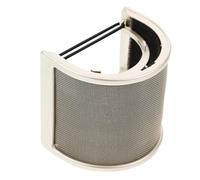 Alasum Cubierta Para Micrófono Pantalla Protectora Antiviento y Antisalpicaduras Accesorio De Grabación De Filtro Para Micrófonos De Mano Color Champán