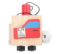 Alasum Cubo de Actividades Montessori de Madera para Juguete Educativo Infantil con Múltiples y Textura Suave Desarrollo de Habilidades y Creatividad para Bebés y Pequeños