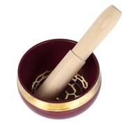 Alasum Cuenco Budista de Cobre Varilla para Meditación Profunda y Pensamiento Creativo