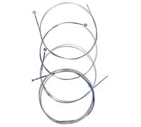 Alasum Cuerdas Zhongruan de Acero y Plata para Reemplazo, Paquete de 4 Piezas Equilibrio Cómodo de Volumen y Fuerza de Ejecución para Instrumentos Musicales