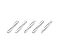 Alasum de Eje de Transmisión de Metal de Eje de Dirección de 3x20 Mm para 40 Piezas para Robot RC Adecuado para Juguetes y Proyectos de Bricolaje Juguetes y Proyectos de Bricolaje