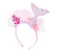 Alasum Diadema De De Sirena Para Niñas Accesorio Para El Cabello Con Diseño De Conchas Marinas De La Sirenita
