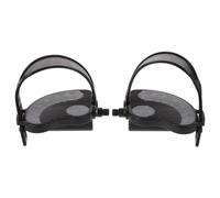 Alasum Entrenador De Bicicletas De Interior Pedales De Bicicleta Accesorios Deportivos Black Acero Al Boro