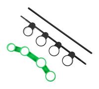 Alasum Entrenador de Expansión de Dedos para Guitarra y Piano 2piezas, Material Abs y Cobre, Fortalecimiento y Aumento Flexibilidad para Principiantes Tocando Instrumentos