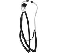 Alasum Estetoscopio de Juguete para Cosplay Infantil Set de 4 Piezas Negras Realistas Accesorio Ligero para Disfraces de Enfermera y Juegos de rol Fiestas de Halloween