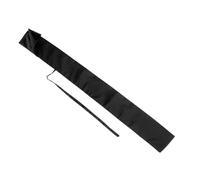 Alasum Estuche para Espada Japonesa de 130 CM Funda Protectora Negra Interior Acolchado Bolsa Resistente al Desgaste para Artes Marciales y Almacenamiento Seguro de Espadas Largas