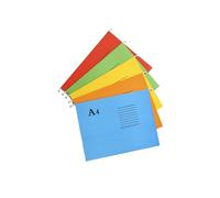 Alasum Etiqueta Clasificadora Tamaño A4 5 Carpetas Colgantes de Papel Resistente al Desgaste para Organización y Almacenamiento de Documentos y Color Color Aleatorio Varios estilos