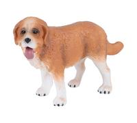 Alasum Figura de Perro San Bernardo para Educación Científica Infantil Modelo Realista de Animal para Decoración de Jardín y Material Didáctico