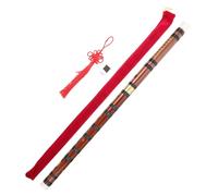 Alasum Flauta de Bambú Portátil Instrumento Chino Flauta de Bambú para Estudiantes Principiantes de Tono E para Música Folk