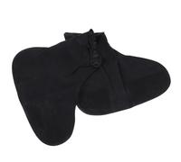 Alasum Funda Antideslizante de Látex para Lluvia Reutilizable de Zapatos Negro Suela Reforzada y Resistente al Barro para Senderismo y Actividades al Aire Libre