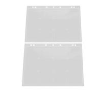 Alasum Fundas para Monedas Coleccionables Transparentes A4 2 Hojas 24 Bolsillos para Monedas 58 Mm, Inserciones Acrílicas para Álbum de Colección, Protección contra Polvo y