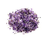 Alasum Grava de Amatista Natural Púrpura de 100g para Decoración de Oficina y Hogar, Mineral Único que Promueve la Salud y Concentración