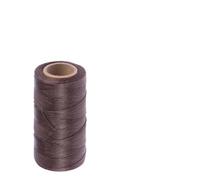Alasum Hilo Encerado para Coser Cuero y Lona 260m de Poliéster Color Café para Proyectos DIY Costura Delicada y Vestigios Ordenados