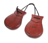 Alasum Instrumento De Percusión De Madera Castanets Españoles Para Adultos Perfectos Para Actuaciones Musicales y Grabaciones Profesionales Sin Logo