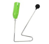 Alasum Instrumento de percusión Vibraslap, instrumento de percusión manual latino, efecto de sonido de traqueteo portátil, fácil de usar para músicos, bandas y estudios.