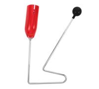 Alasum Instrumento de percusión Vibraslap, instrumento de percusión manual latino, efecto de sonido de traqueteo portátil, fácil de usar para músicos, bandas y estudios.