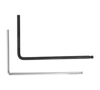 Alasum Juego de 2 Llaves para Alma de Guitarra Metálicas 4 MM Plateada y 5 MM Negra Herramienta de Ajuste para Almas de Guitarra Eléctrica y Acústica Kit Portátil de Reparación