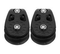 Alasum Juego de 2 Poleas de Ancla para Kayak Sistema de Poleas de Nailon Resistente Cojinetes Compacta para Deportes Acuáticos y Navegación Segura