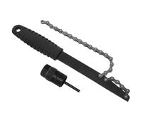 Alasum Juego de Herramientas para Desmontar Piñones de Bicicleta de Cassette y Anillo de Bloqueo para Mecanismo de Piñón Libre Compatible Bicicletas de Montaña Resistente y Portátil