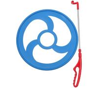 Alasum Juguete Educativo De Anillo Rodante para Niños, Tamaño 38 Cm, Color Azul Oscuro, Juguete De Entrenamiento Circular, Juego Al Aire Libre para Desarrollo y Coordinación Mano-Ojo