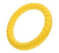 Alasum Juguete Masticable Forma de Anillo, Eva Amarillo, Perros Medianos y