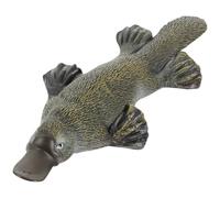 Alasum Juguete Modelo de Ornitorrinco Realista Animales de Plástico Figura de Hocico de Pato Adorno de Escritorio Decoración de Mesa Coleccionistas