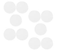 Alasum Lentes Convexas Redondas Diseño Portátil y Reemplazable de Acrílico Transparente 10 para Enseñanza de Física Básica Ideales para Experimentos Ópticos