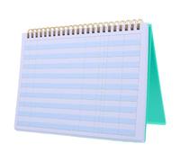 Alasum Libro de Registro Personal de Cheques 60 Páginas, Organización Detallada y Secciones Divididas, Material Pp y Papel, Adecuado para Uso Personal Movimiento