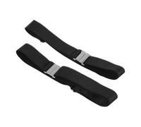 Alasum Ligas para Calcetines Grandes Ajustables de Alta Elasticidad para Mujer, Soporte Antideslizante para Muslos Extra Grandes, Cinturón Elástico Negro Unisex, 1 Par, Uso Cómodo