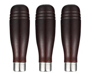 Alasum Mangos de Madera Ergonómicos Fácil de Usar Mejor Control Juego de 3 para Limas de Mano para Herramientas Manuales