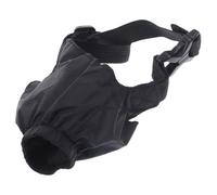 Alasum Máscara para Ojos Negra para Perros Talla L, Antifaz Práctico Transpirable de Nailon para Exteriores, Antiexcitación y Descompresión, Alivio de Mareos y Estrés para Mascotas
